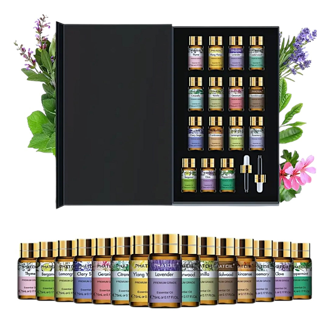 Coffret 15 huiles essentielles