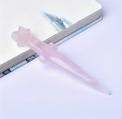 Mini athamé sculpté en pierre
