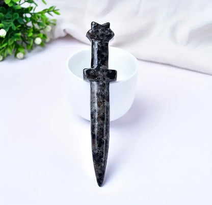 Mini athamé sculpté en pierre
